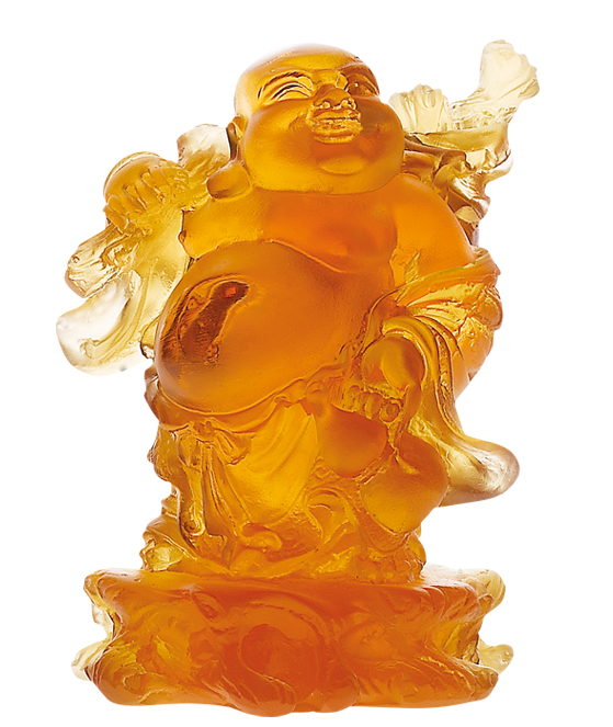 Standing budha amber - Daum